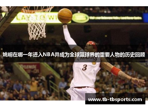 姚明在哪一年进入NBA并成为全球篮球界的重要人物的历史回顾